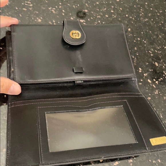 Gucci Calfskin leather vintage wallet - Picture 5 of 8